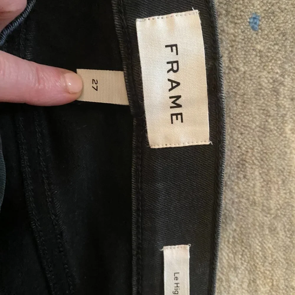 Frame Denim Le High Flare jeans, size 27 in Cheyenne - Picture 4 of 5